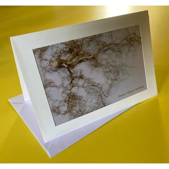 - Set of 4 Metallic Art Print Blank Greeting Cards W/ Envelope - Art by my… - Picture 4 of 14